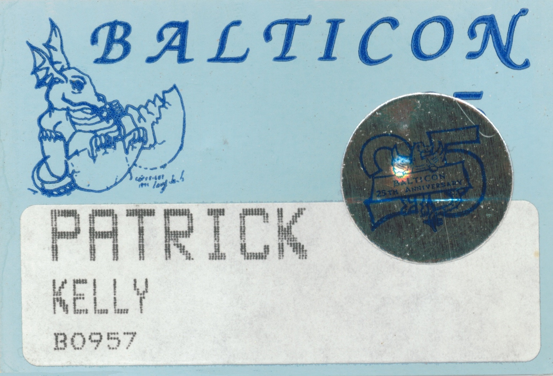 Balticon Badge 25