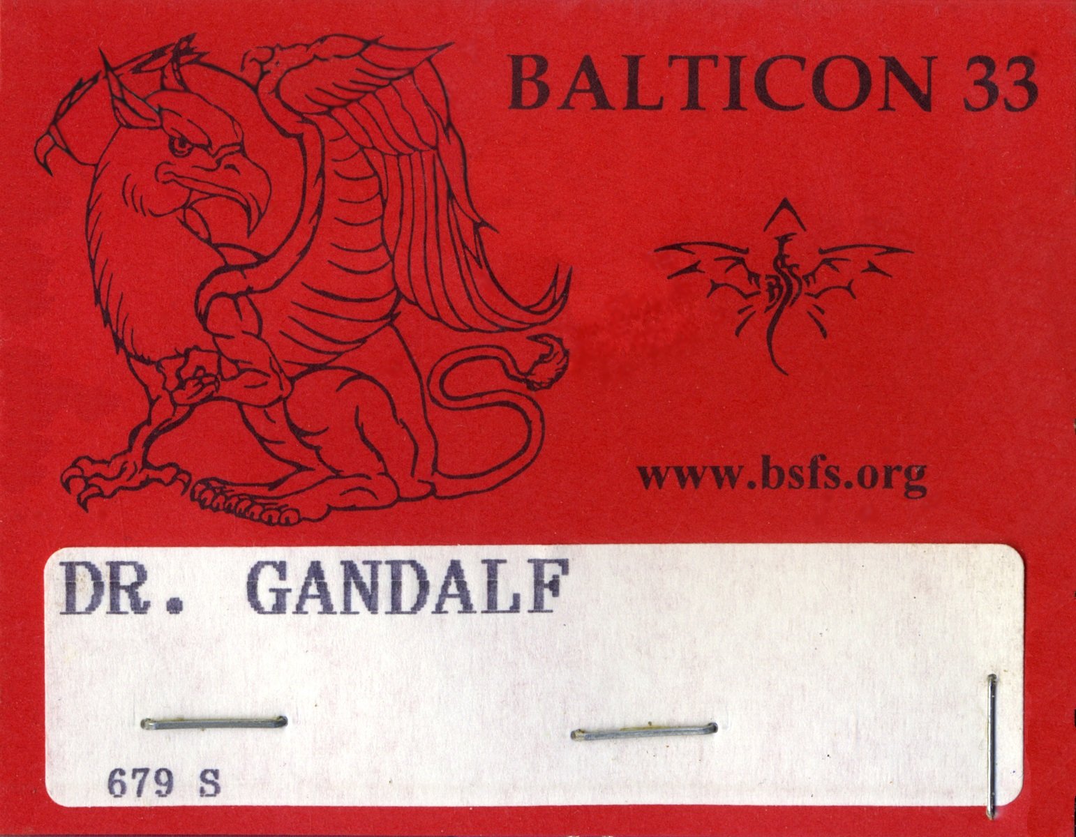 Balticon Badge 33