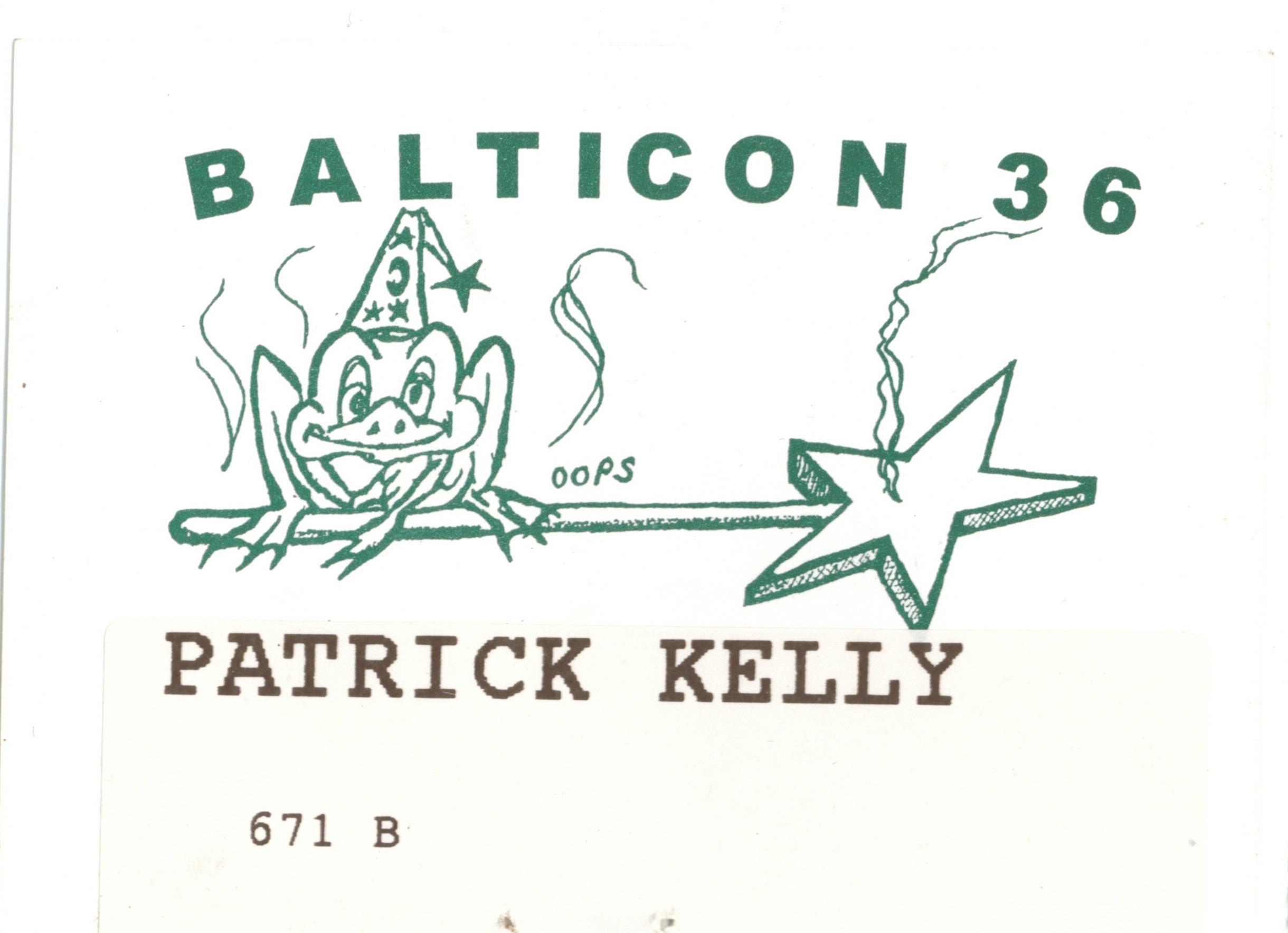 Balticon Badge 36