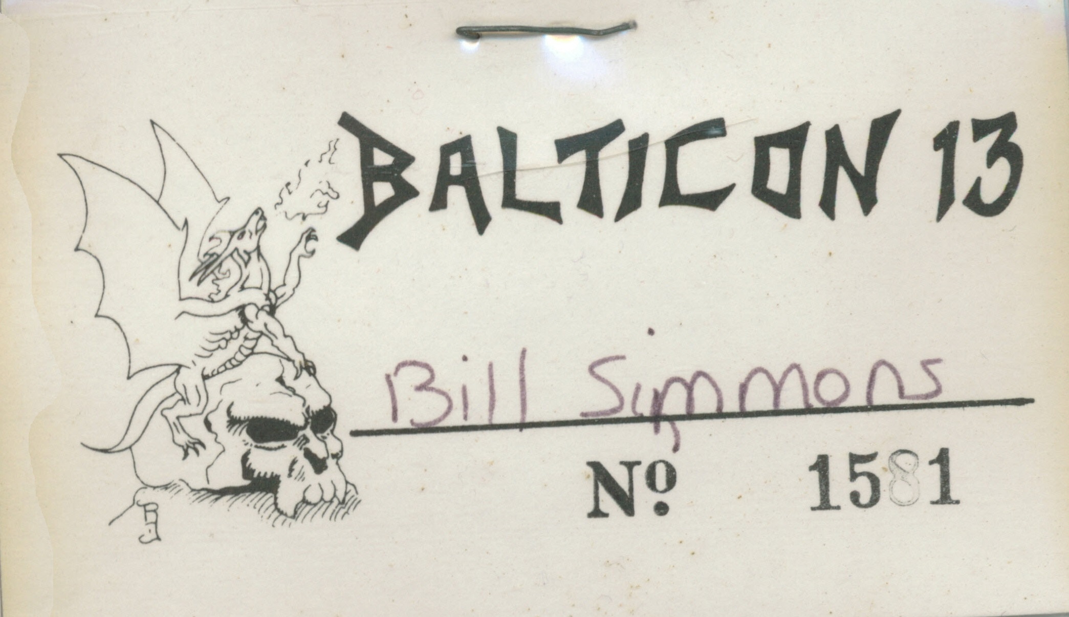 Balticon Badge 13