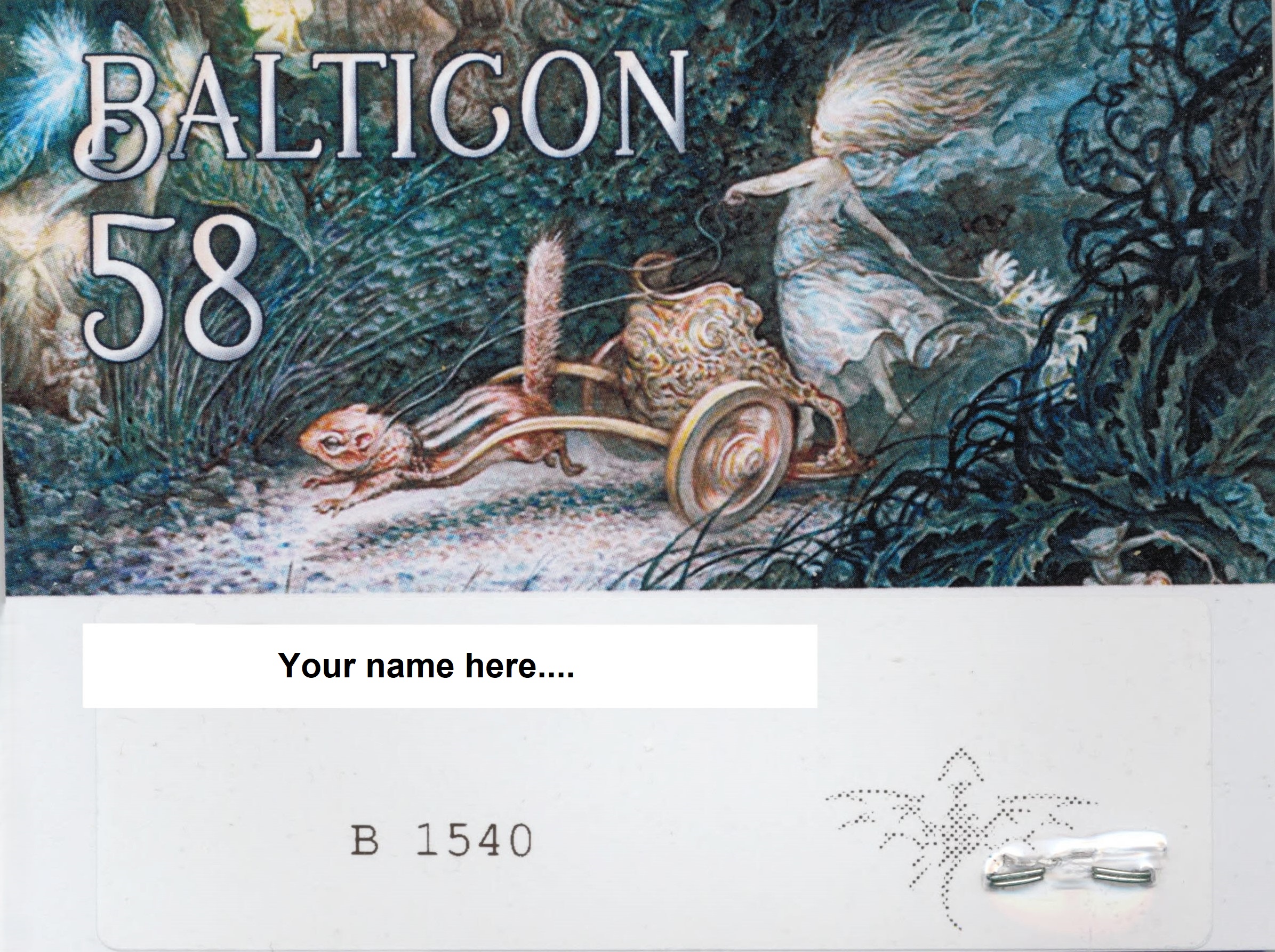 Balticon Badge  58