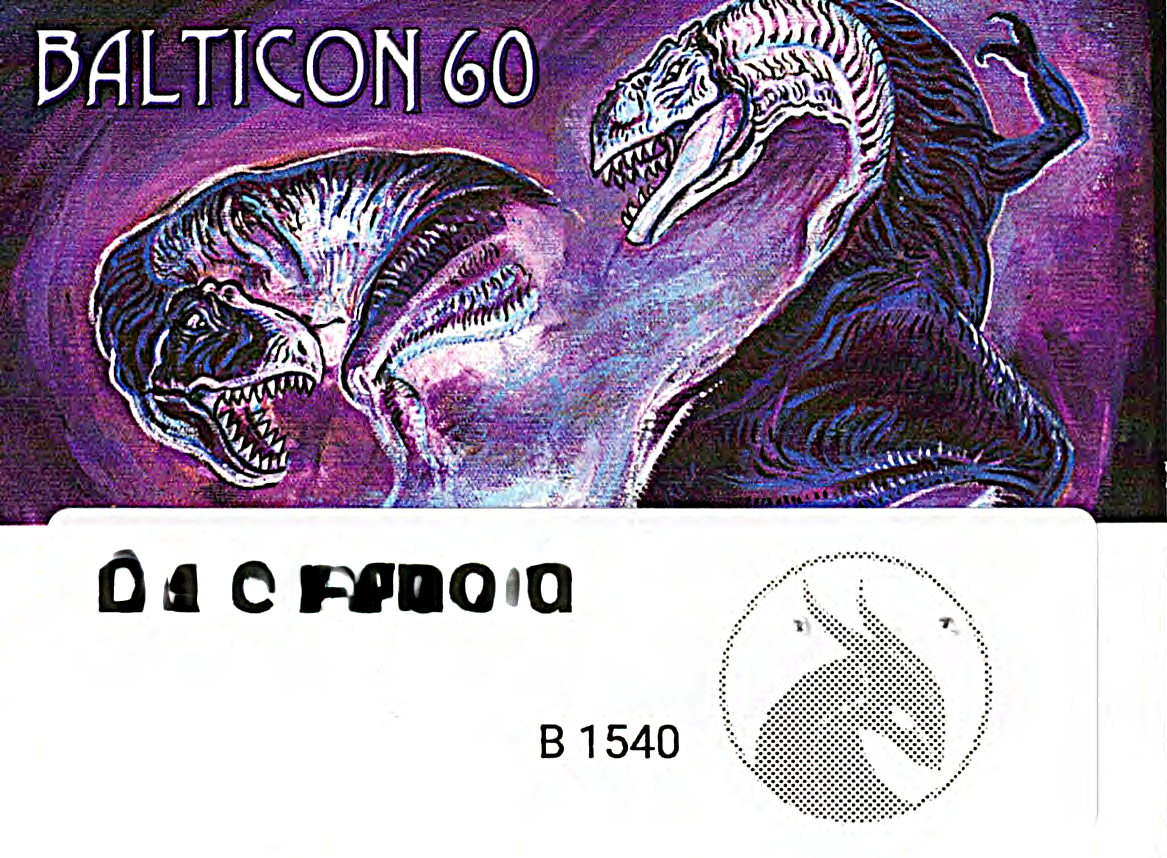 Balticon Badge  60