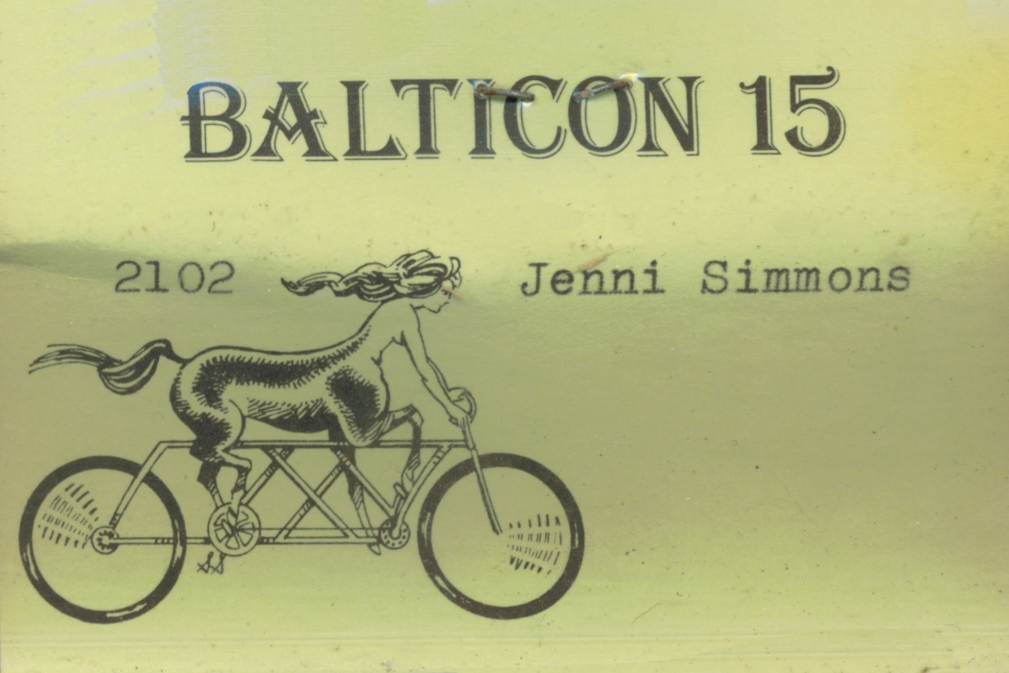 Balticon Badge 15